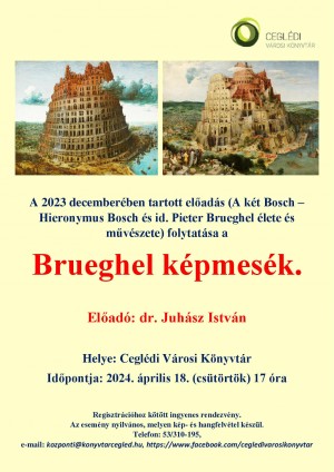 Brueghel képmesék Cegléd plakát