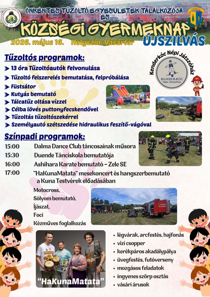 Önkéntes Tűzoltó Egyesületek Találkozója és Községi Gyereknap