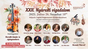 XXII. Nyáresti Vigadalom Cegléd plakát