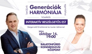 Generációk Harmóniája<br>2024. október 16. Balatonfüred plakát