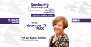 Sorsfordító életesemények<br>2024. december 13. Balatonfüred plakát