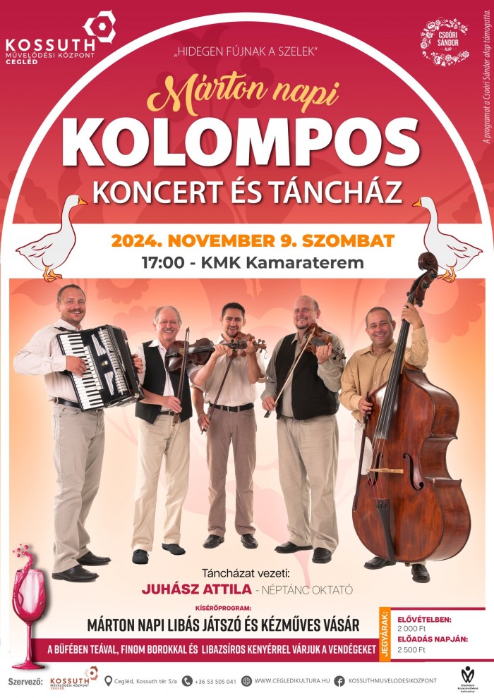 Márton Napi KOLOMPOS Koncert és Táncház