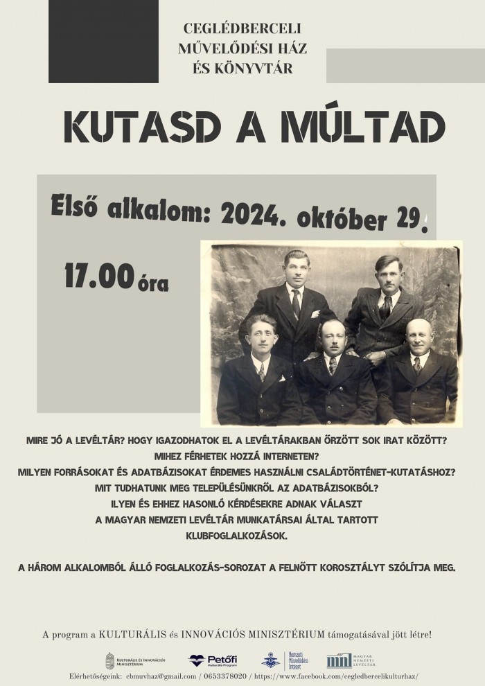 Kutasd a múltad