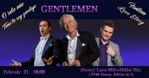 Gentlemen Abony plakát