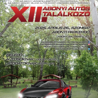 XII. Abonyi autós találkozó Abony