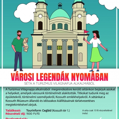 VÁROSI LEGENDÁK NYOMÁBAN Cegléd