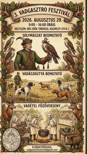 III. Ceglédi Vad-Gasztro Fesztivál Cegléd plakát