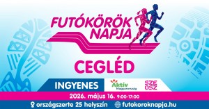 Futókörök Napja Cegléd plakát