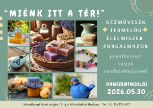 Miénk itt a tér! Dánszentmiklós plakát