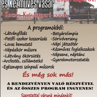 Országos Betyártalálkozó és kézműves vásár Kocsér