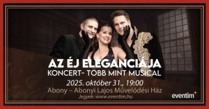 Az éj eleganciája Abony plakát
