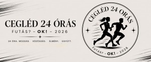 24 órás futás Cegléd plakát
