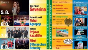 Pomurski poletni festival Lendava plakát