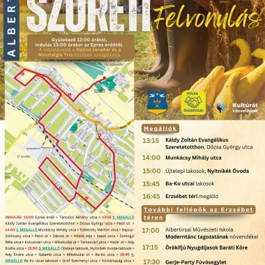 Szüreti felvonulás Albertirsa