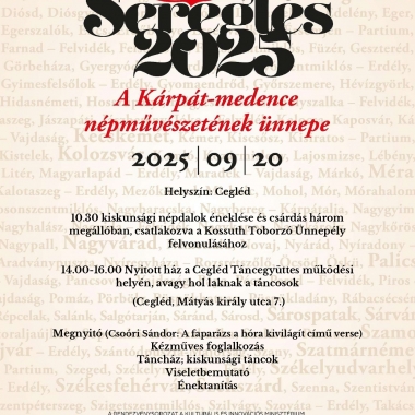 Sereglés 2025 Cegléd
