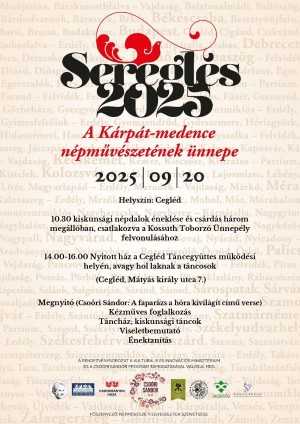 Sereglés 2025 Cegléd plakát