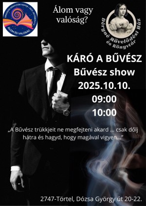 Káró a Bűvész Törtel plakát