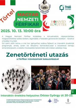 Zenetörténeti utazás Törtel plakát