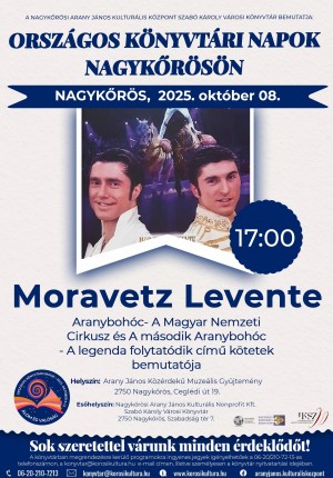 Országos Könyvtári Napok Nagykőrös plakát