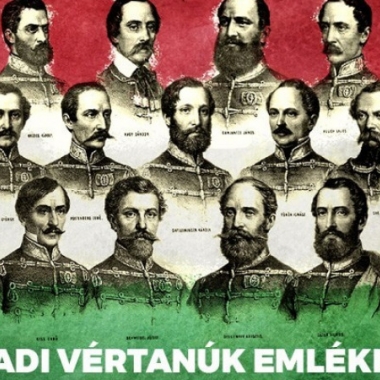 Aradi vértanúk emléknapja Hévíz