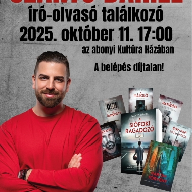 Író-olvasó találkozó Abony