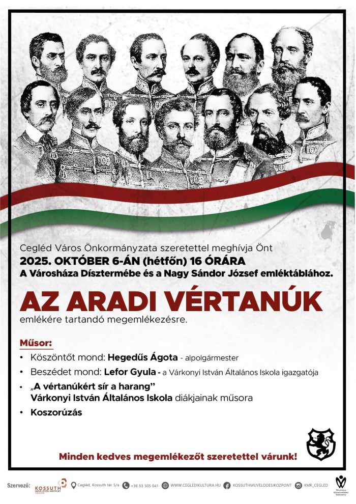 Aradi vértanúk - megemlékezés