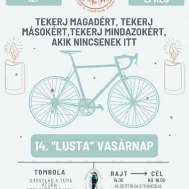 14. "LUSTA" VASÁRNAP Albertirsa