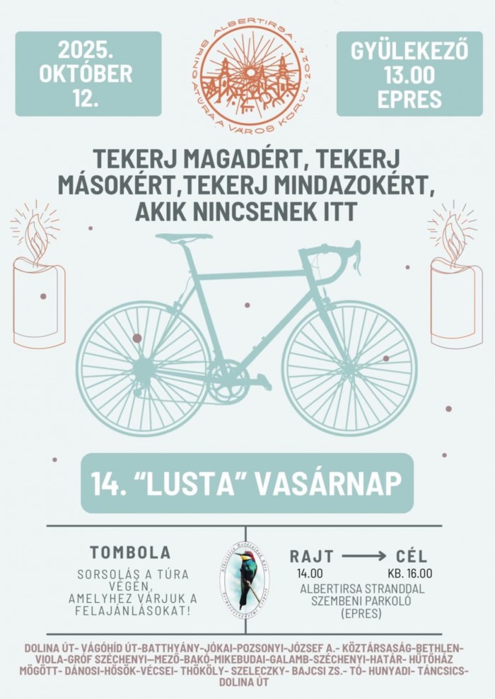 14. "LUSTA" VASÁRNAP