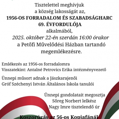 Meghívó Jászkarajenő