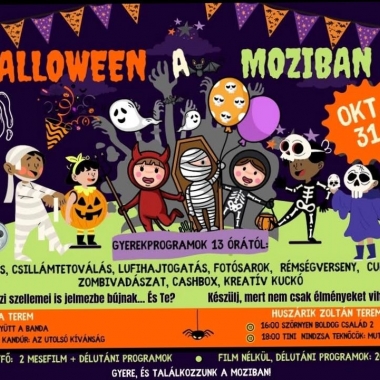 Halloween a moziban Cegléd