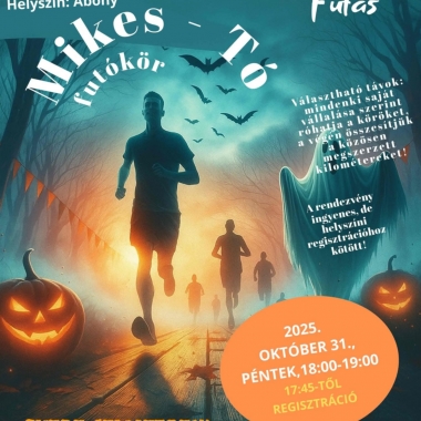 Halloween futás Abony