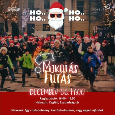 Mikulás Futás Cegléd