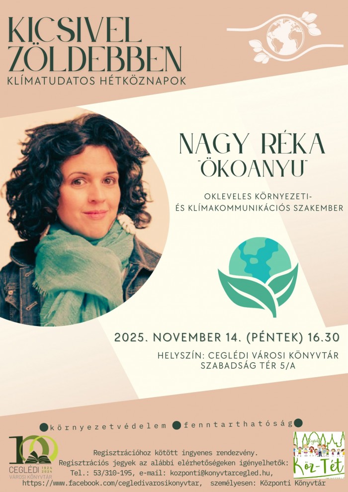 Kicsivel zöldebben – Klímatudatos hétköznapok