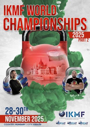 IKMF World Championship part 2 Hungary Cegléd plakát