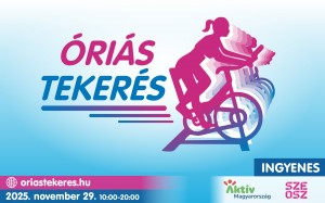 Óriás Tekerés! Cegléd plakát