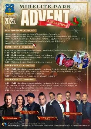 ADVENT Albertirsa Albertirsa plakát