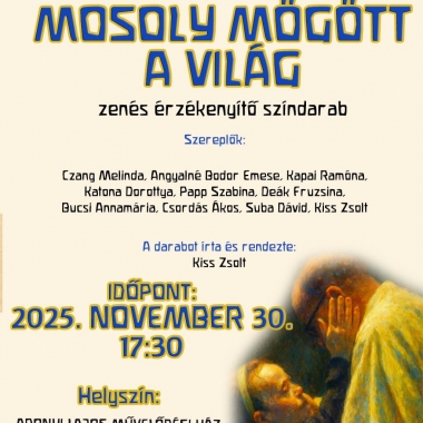 Mosoly mögött a világ Abony