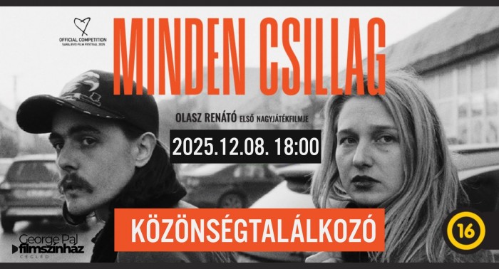 Minden Csillag filmvetítés és közönségtalálkozó - Olasz Renátóval.