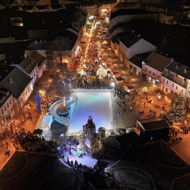 Korcsolyapálya Esztergom