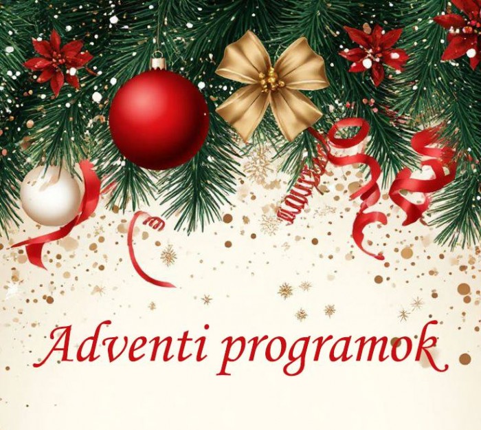 Adventi programok