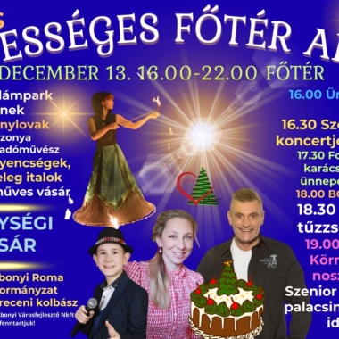 FÉNYESSÉGES FŐTÉR ABONY Abony