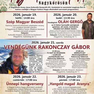 Magyar Kultúra Hete Nagykőrös