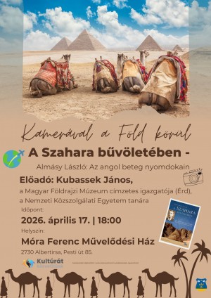 KAMERÁVAL A FÖLD KÖRÜL Albertirsa plakát