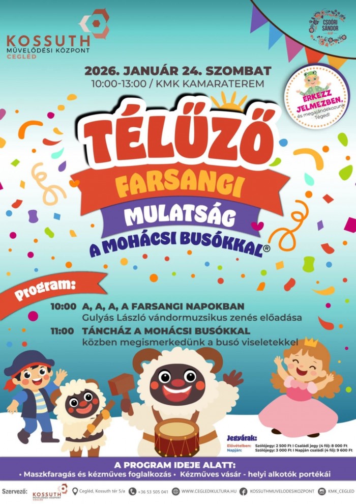 TÉLŰZŐ FARSANGI MULATSÁG A BUSÓKKAL