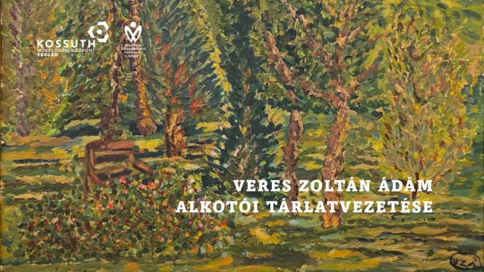 Veres Zoltán Ádám alkotói tárlatvezetése