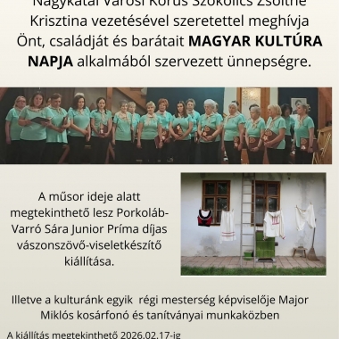 Magyar Kultúra Napja Tápiószele