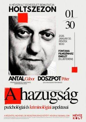 HévízKult Egyesület : HOLTSZEZON Hévíz plakát