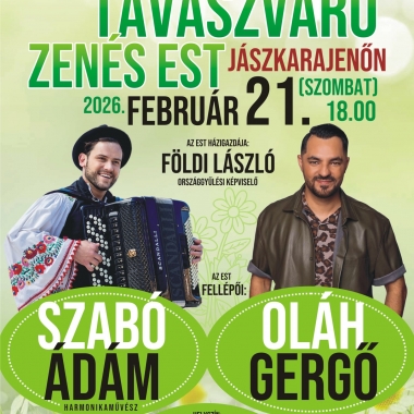 Kistérségi Forgatag – Tavaszváró Zenés Est Jászkarajenő