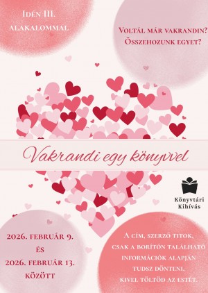 Vakrandi egy könyvvel Ceglédbercel plakát