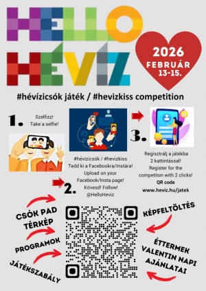 HÉVÍZ a Csókok Városa Hévíz plakát